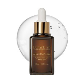 Lumiderm high-content AHA facial peeling trouble sebum facial exfoliation peeling serum pore management elasticity peeling agent, 30ml, 1 piece / 루미덤 고함량 아하 AHA 얼굴필링 트러블 피지 얼굴각질제거 필링세럼 모공관리 탄력 필링제, 30ml, 1개
