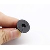 binifiMux 10pcs M10 x 20mm Black Flat Hex Socekt Cap