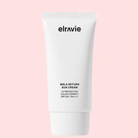 Elravie Mela Return Sun Cream SPF50+/PA++++ 50ml, 1 unit / 엘라비에 멜라리턴 선크림 SPF50+/PA++++ 50ml, 1개