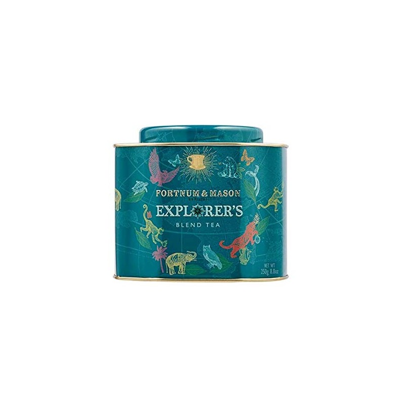 Fortnum and Mason Explorers Blend Tea 250g 8.80z Tin