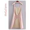 PAEHUIMT Apron Women Cooking Apron Men Kitchen Apron Women Coat