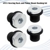 4PCS Steering Rack and Pinion Mount Bushing Replace 52106728AC 52113031AD