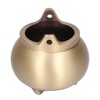 Mini Incense Burner Copper 3 Legs Incense Stick Holder for