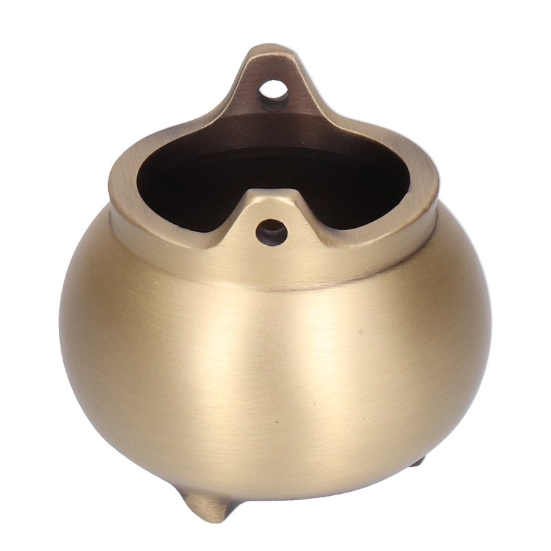 Mini Incense Burner Copper 3 Legs Incense Stick Holder for