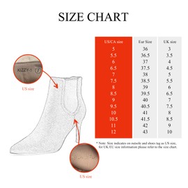 DREAM PAIRS Women's Red Suede Pointed Toe Stiletto High Heel Ankle Booties Size 7 B(M) US Kizzy-1