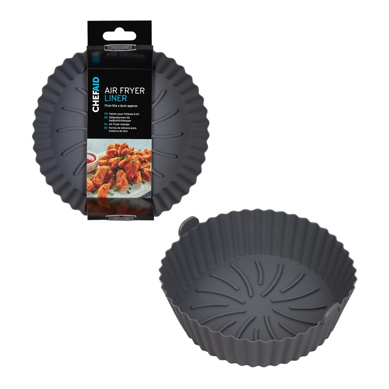 Chef Aid Air Fryer Liner 17cm Dia x 6cm -