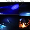 Blue Torch, WESLITE LED Torch Blue Light Mini Torches with