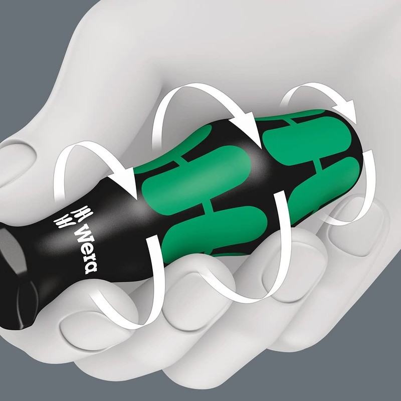 Wera - 5105650001 Kraftform Plus 334/6 Screwdriver Set with Rack
