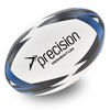 Precision Momentum Rugby Training Ball, Premium Rubber, Hand-Stitched, All-Weather Grip,