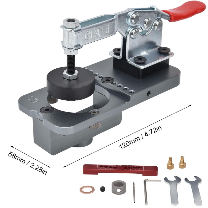 35 mm Hole Punch, Hinge Gauge, Pot Hinge Drill, Hinge
