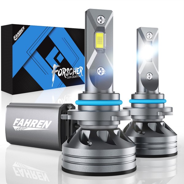 FAHREN 9006/HB4 Driving Bulbs, 22000 Lumens Super Bright 6500K Cool