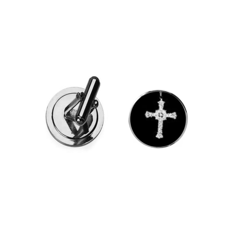 Church Cross codezz30 Dome Cufflinks Groom dad Wedding Jewellery boxed