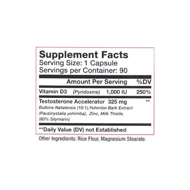 GenXLabs Test ABOL 90 caps Muscle Growth and Strength