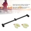 Carp Fishing Rod Support Buzz Bar with Luminous Head Aluminum