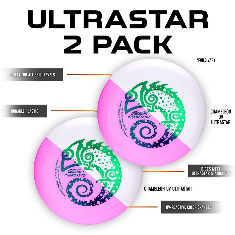 Discraft USSU 175 gram Ultra Star Sport Disc, Ultra Violet
