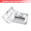100pcs Stainless Steel Z-Clips (1.73"/44mmx1.22"/31mm) - Wall Panel Fixing Piece,