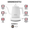 Haden 0.6-Liter Stainless Steel Electric Kettle, Gooseneck Hot Water Kettle