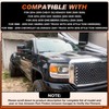 ACLONG Tow Mirror Cover Caps Glossy Black Left & Right