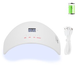 Professional LED UV Gel Nail Polish Dryer Lamp Fashion Nail Curing Machine with LCDCharging Type