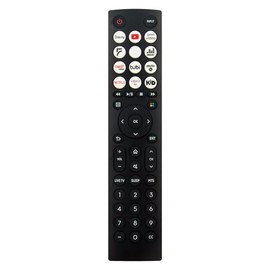 Replacement VIDAA TV Remote Control fit for HISENSE A4 Series LED HD Smart TVs 32A4KV 43A4KV 40A4KV