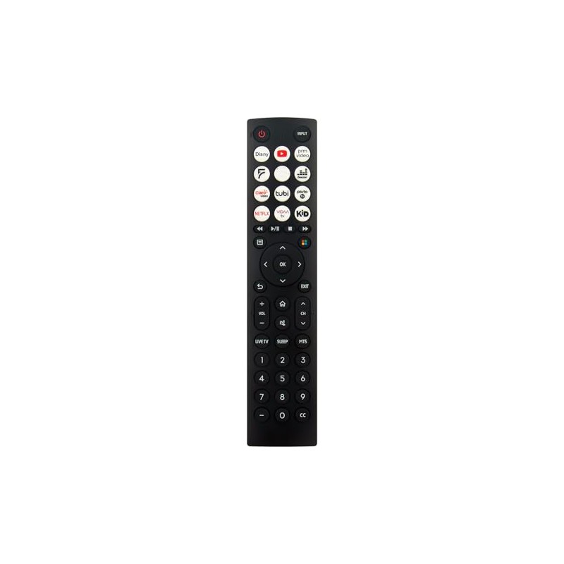 Replacement VIDAA TV Remote Control fit for HISENSE A4 Series