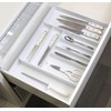 Simple Houseware Expandable & Adjustable Cutlery Drawer Organizer - Large