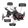 SNAP SHIPS — KOMPLEX Hammerjaw K.L.A.W. Gunship — Building Toy