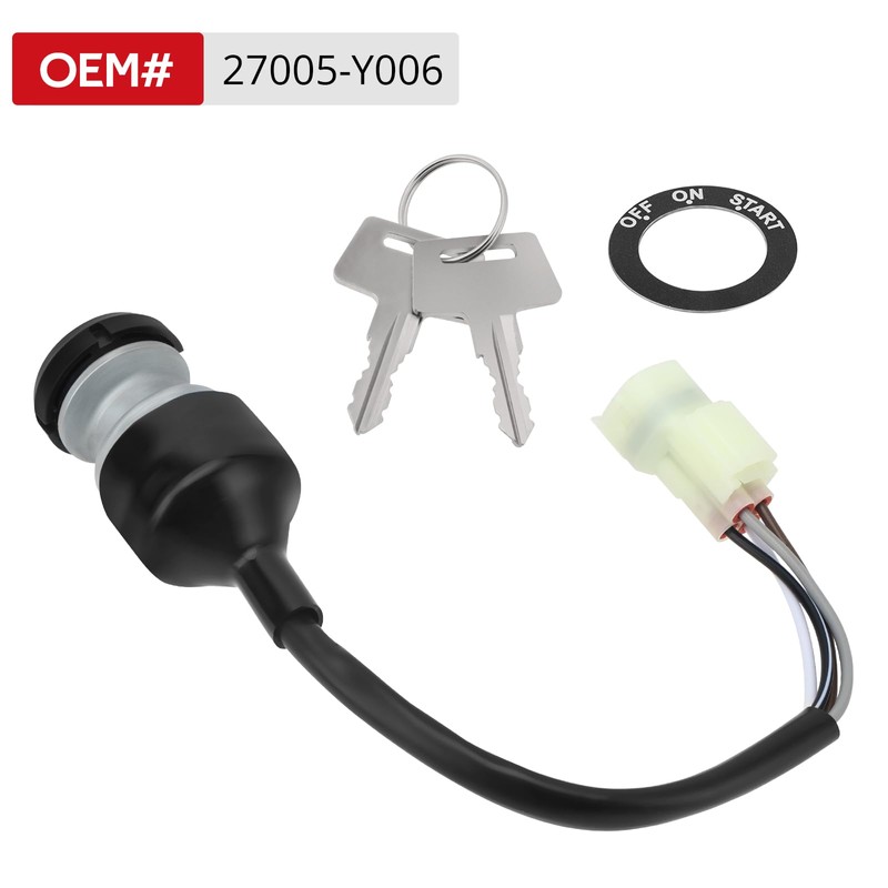 JAVIK Ignition Key Switch for Kawasaki PRO-MX KAF700 EPS KAF700