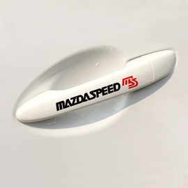 Bokos Door Handle Car Sticker Speed Sticker Drift Car Decal Heat Resistant Stylish Universal (M-S/Door Handle Car, Black)