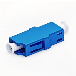 Nanningo 50PCS LC UPC to LC UPC Simplex Single Mode Coupler Fiber Optic Adapter