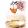 DESIOLE Acrylic Honey Dispenser with Stand, Great High Capacity Syrup