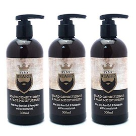 (THREE PACKS) Beard Conditioner & Face Moisturiser 300ml
