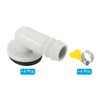 PATIKIL 15mm Air Conditioner Drain Hose Connector, 4 Pcs Universal