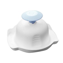 Food Safety Holder for Mandolin Slicer or Grater,Food Slicer Cutter Finger Guard for Mandoline Slicer Grater Cutting, Finger Anti-Cut Protectors for Vegetable Graters, Peelers and Slicers (Blue)