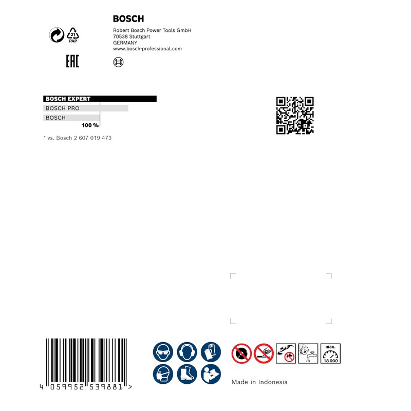 Bosch Professional 1 x Expert HardCeramic Diamond Cutting Discs (for