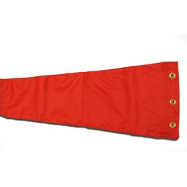 Airport Windsock Corporation 6" X 24" Orange Replacement Windsock 100% USA Made