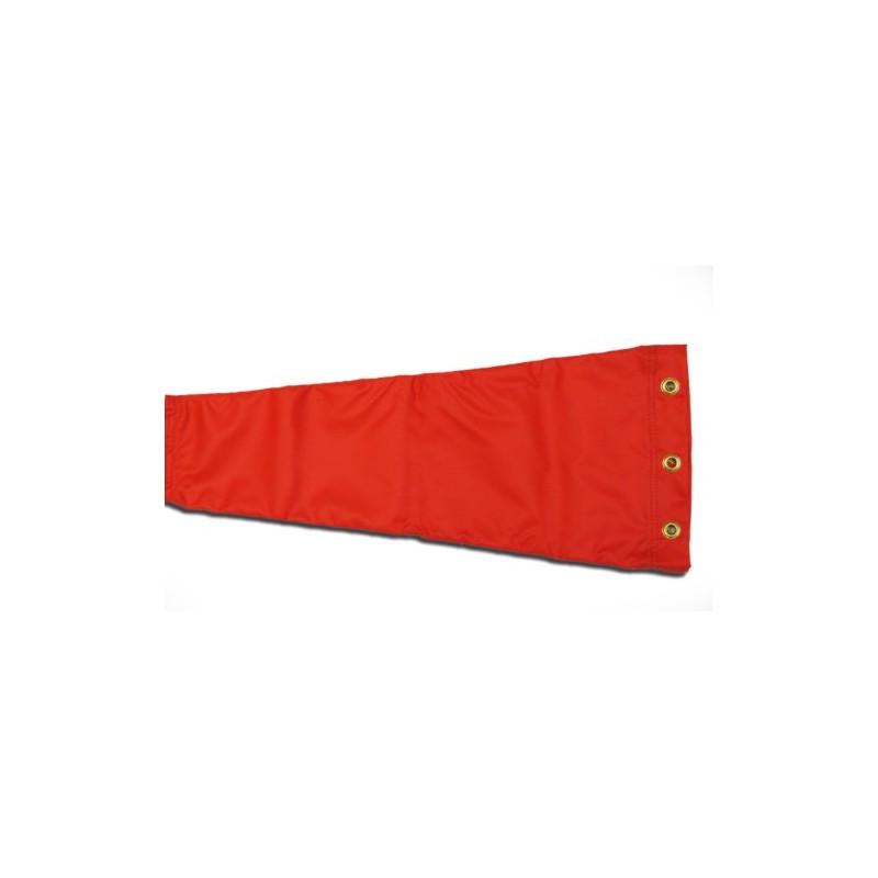 Airport Windsock Corporation 6" X 24" Orange Replacement Windsock 100%
