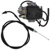 NICHE Carburetor Throttle Cable Kit For Honda Sportrax 400 16100-HN1-A43