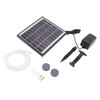 Solar Oxygen Pump 10V 6W Shockproof Small Lightweight Solar Water
