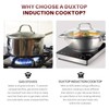Duxtop Portable Induction Cooktop, High End Full Glass Induction Burner