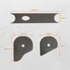 maXpeedingrods Rear Upper Trailing Arm Mount Repair Kit for Chevy