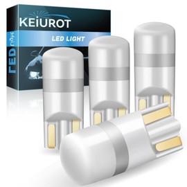 Keiurot House Number Light Bulb 194 193 Bulb Address Sign LED Replacement Address Light Bulb Kit, Address Bulb Landscape Cabinet Lighting Warm White,10-30Volt AC/DC 4Pack