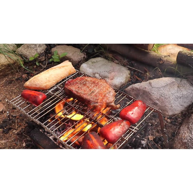 Bitty Big Q Stainless Steel Ultra Compact Portable Lightweight Camping