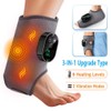 Rechargeable Heated Ankle & Wrist Wrap with Vibration Massage –