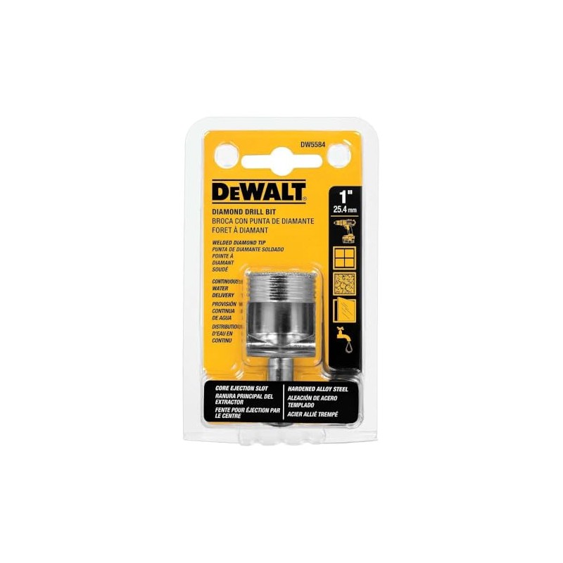 DEWALT DW5584 1-Inch Diamond Drill Bit
