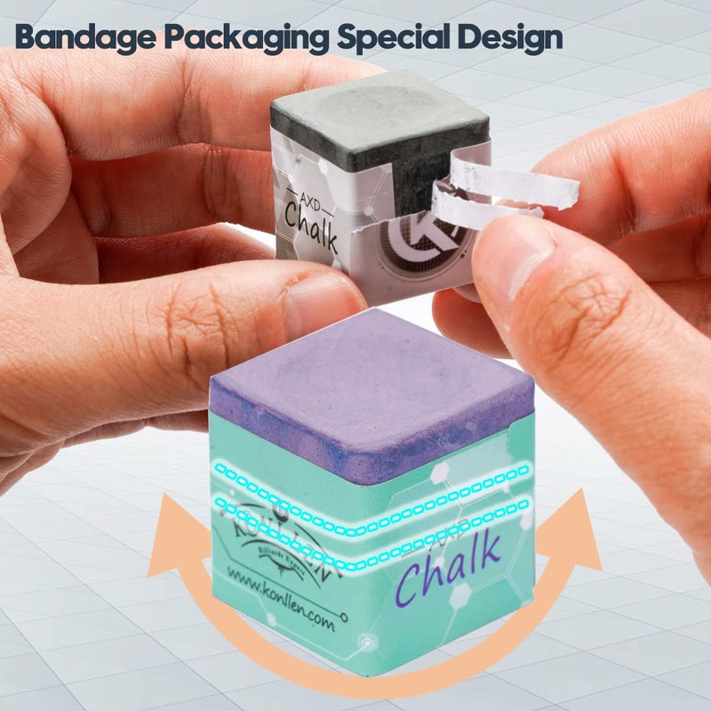 KONLLEN Billiard Chalk Professional Nano Technology Tournament for National Players