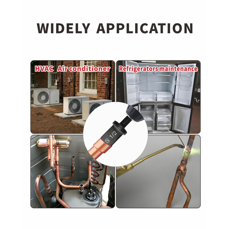 Tube Expander,HVAC Repairing Pipe Swaging Tool,Tube Expander Tool for Expanding