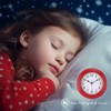 Topkey Silent Wall Clock Kitchen 9 Inch Retro Non-Ticking Decorative