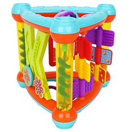 ToylandÂ® 17cm My First Activity Triangle - 5 Sided Learning & Fun - Baby Toys - 6m+