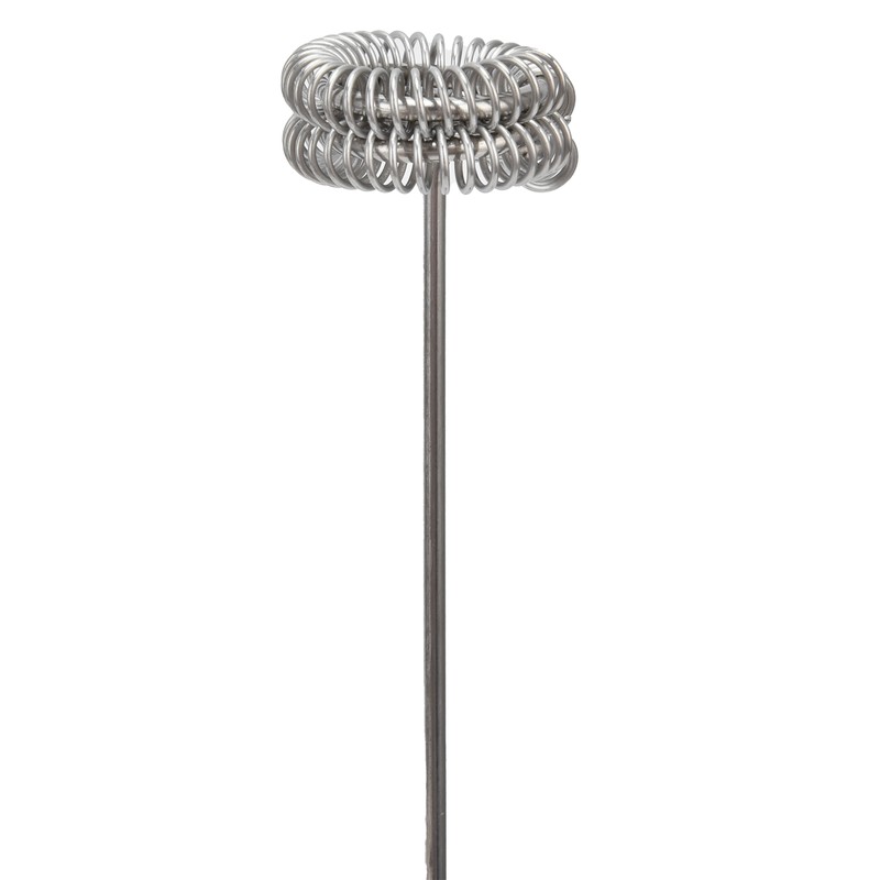 Stainless Steel Electric Milk Frother Handheld Egg Beater USB Charging